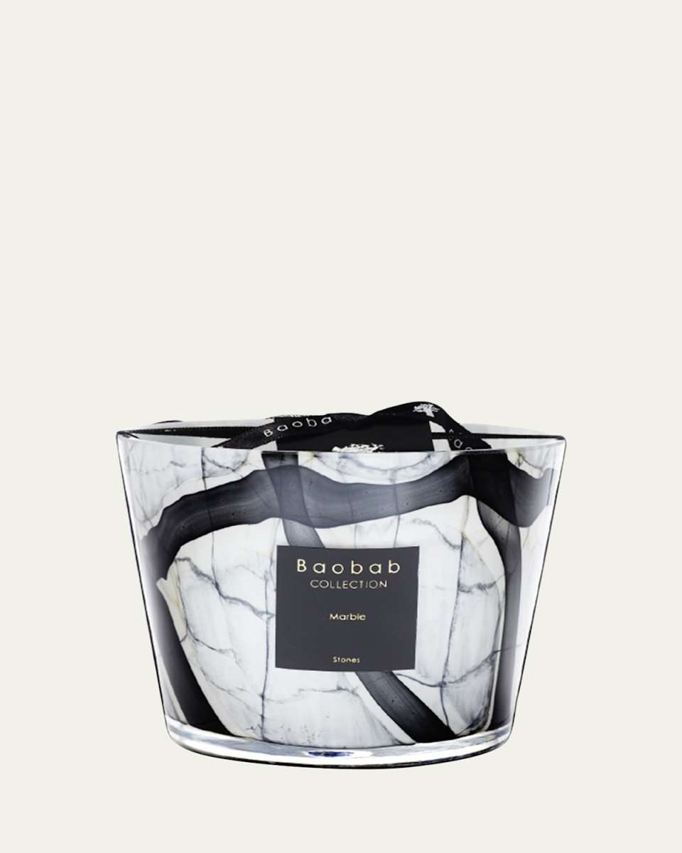 Max 10 Stones Marble Scented Candle